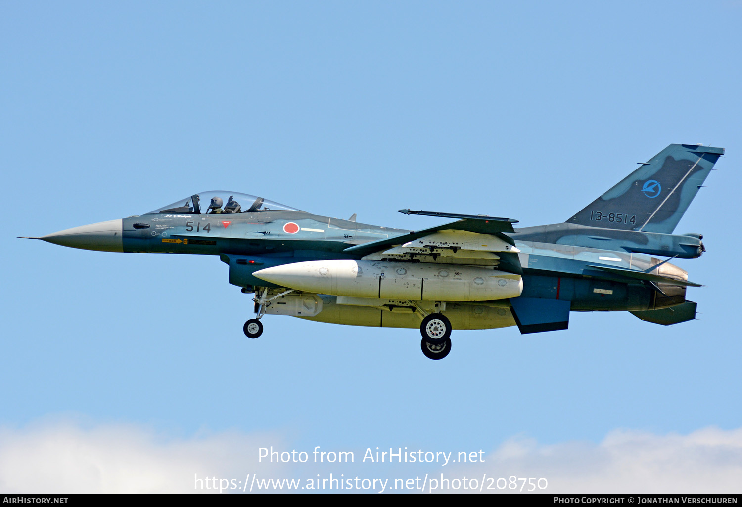 Aircraft Photo of 13-8514 | Mitsubishi F-2A | Japan - Air Force | AirHistory.net #208750