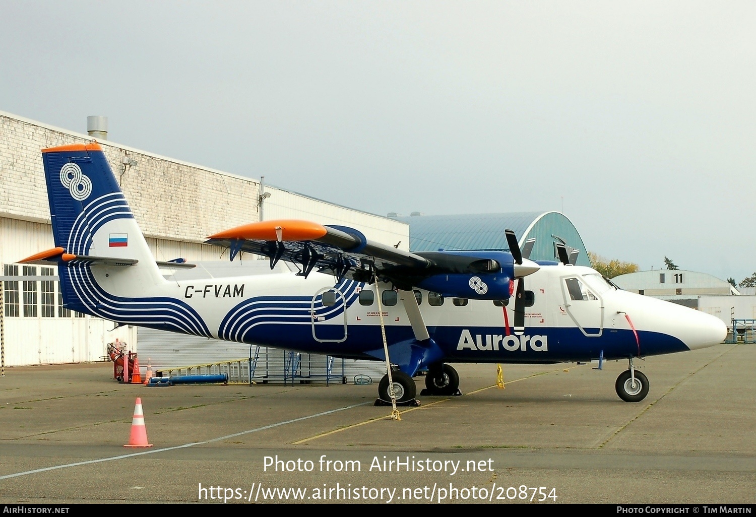 Aircraft Photo of C-FVAM | Viking DHC-6-400 Twin Otter | Aurora Airlines | AirHistory.net #208754