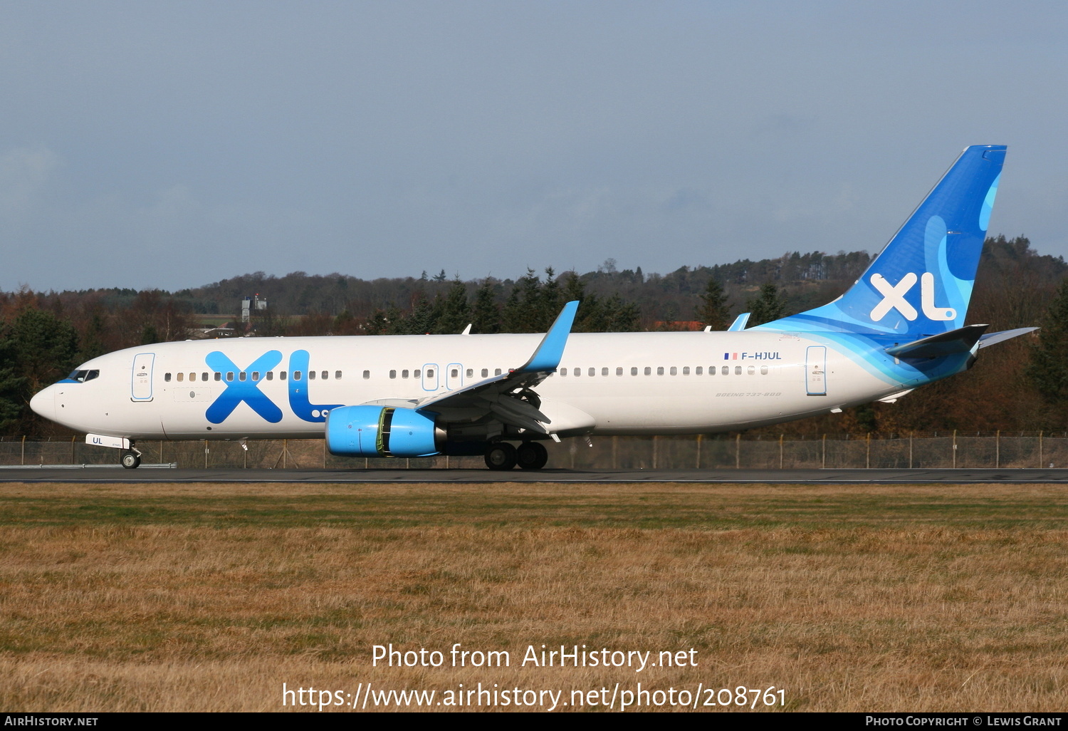 Aircraft Photo of F-HJUL | Boeing 737-8Q8 | XL Airways | AirHistory.net #208761