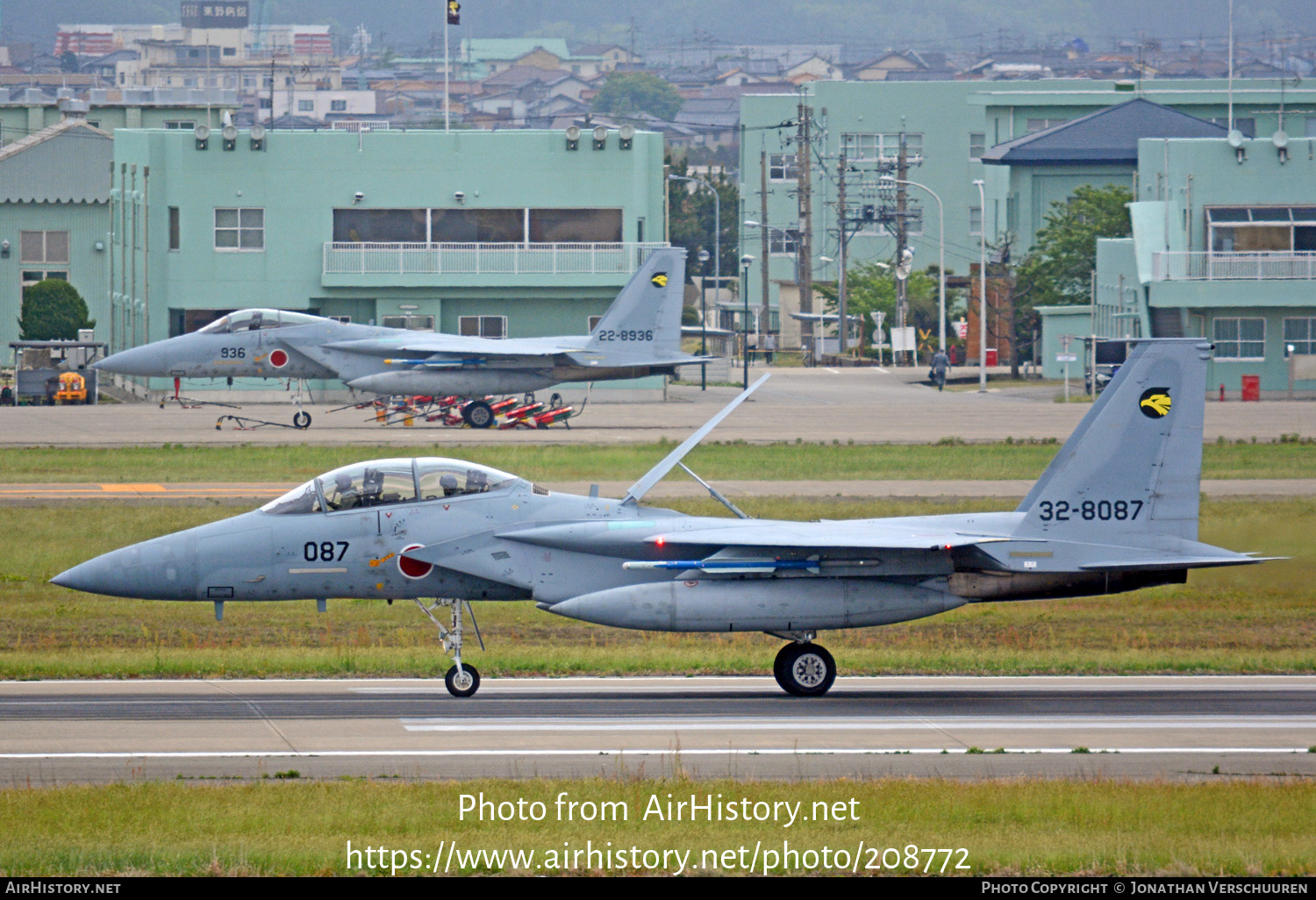 Aircraft Photo of 32-8087 | McDonnell Douglas F-15DJ Eagle | Japan - Air Force | AirHistory.net #208772