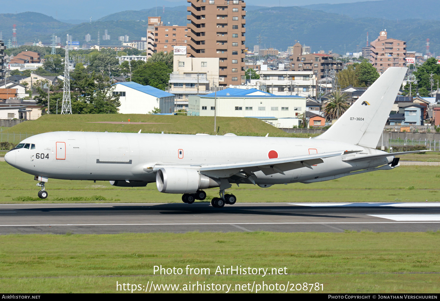 Aircraft Photo of 07-3604 | Boeing KC-767J (767-2FK/ER) | Japan - Air Force | AirHistory.net #208781