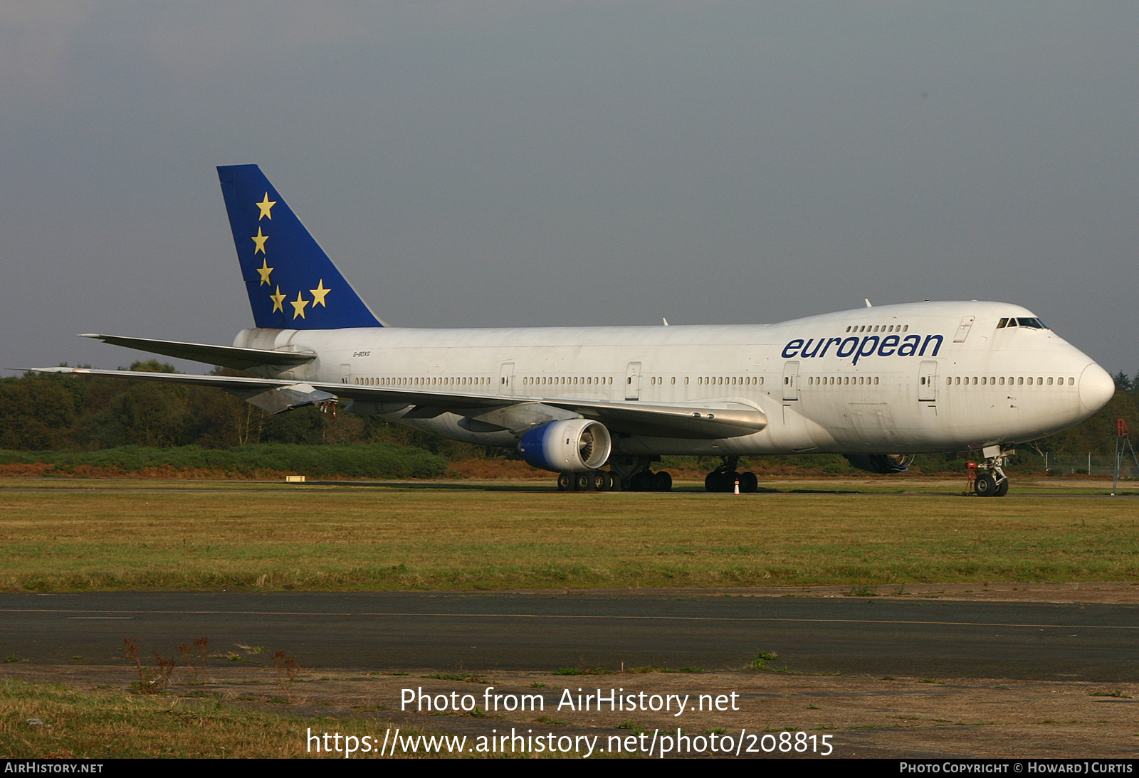 Aircraft Photo of G-BDXG | Boeing 747-236B | European Aircharter - EAL/EAC | AirHistory.net #208815