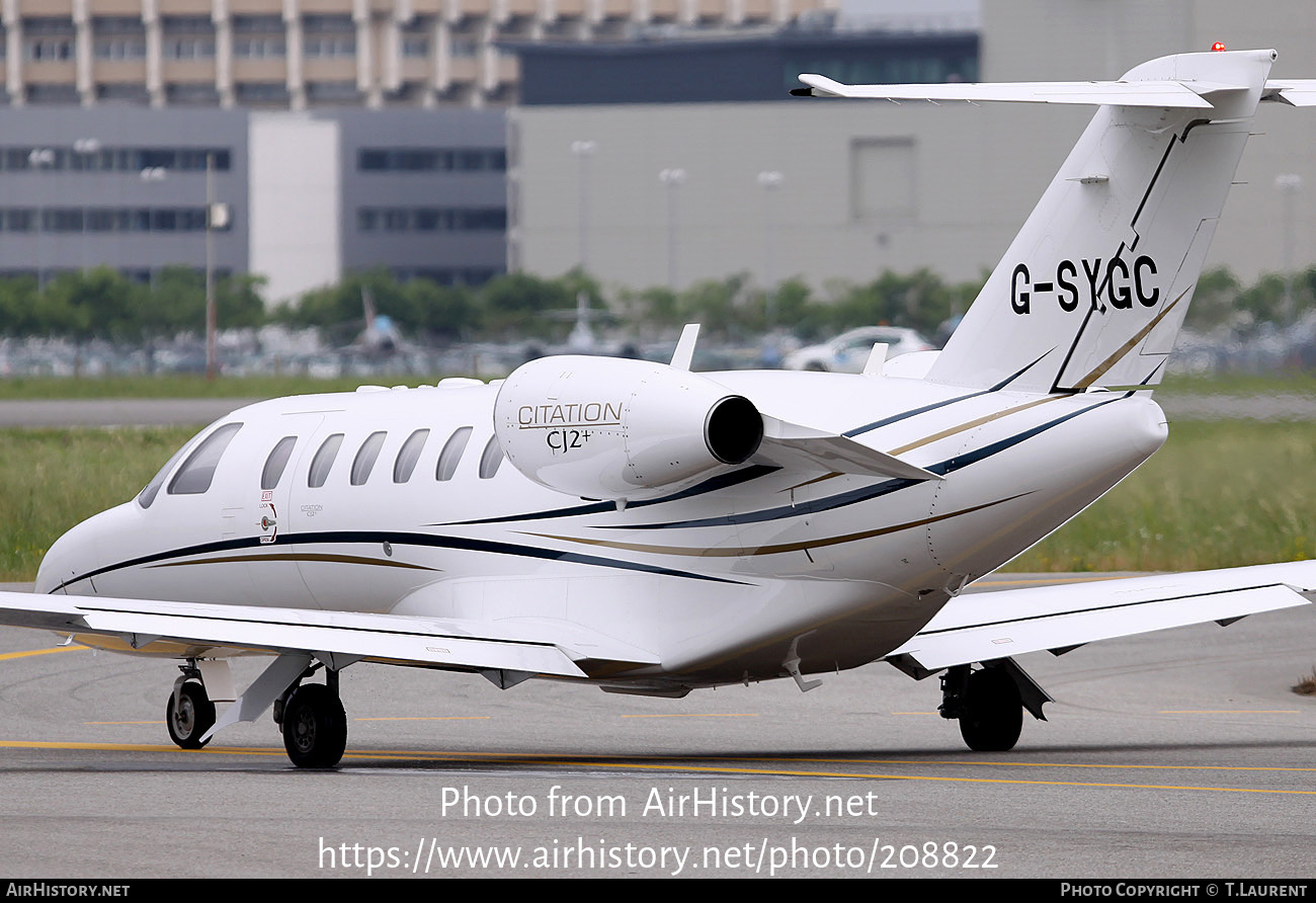 Aircraft Photo of G-SYGC | Cessna 525A CitationJet CJ2+ | AirHistory.net #208822