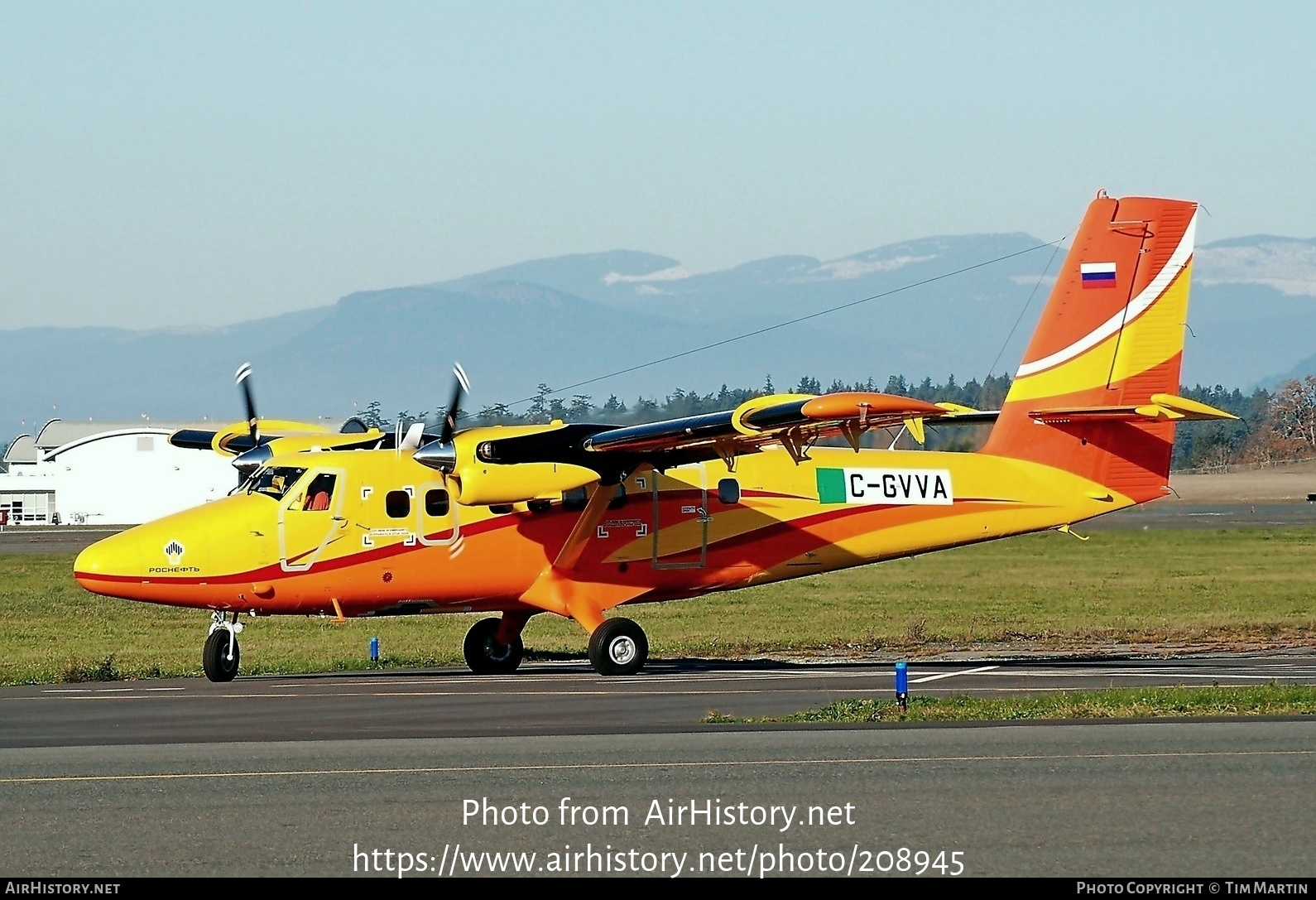 Aircraft Photo of C-GVVA | Viking DHC-6-400 Twin Otter | Rosneft Oil | AirHistory.net #208945