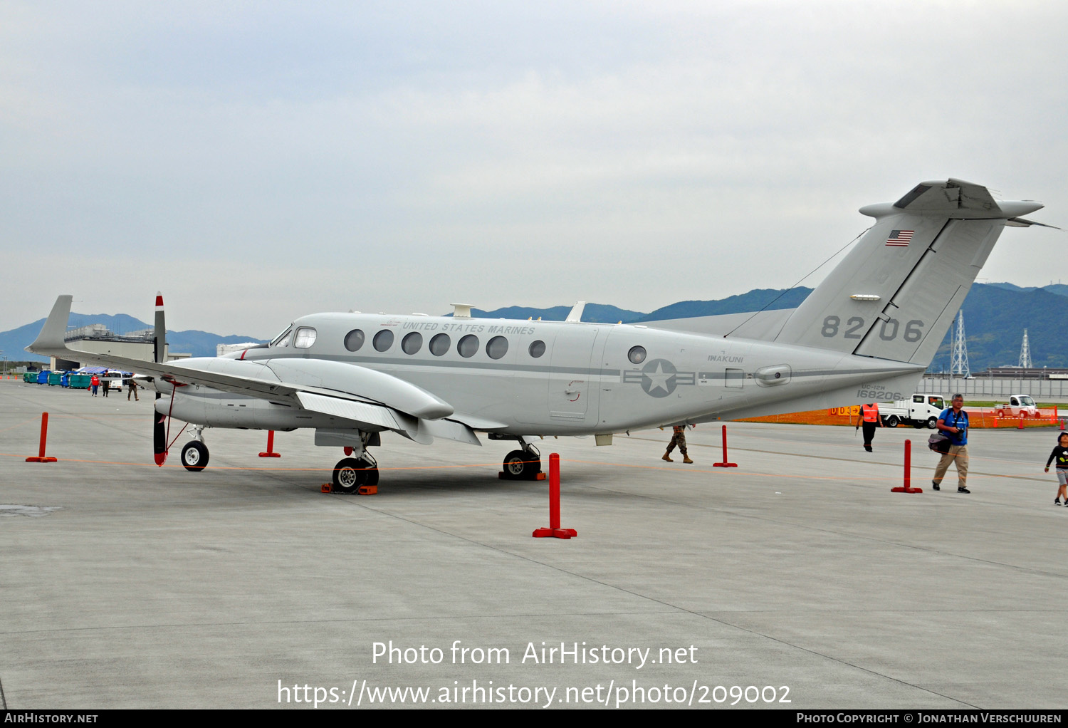 Aircraft Photo of 168206 | Hawker Beechcraft UC-12W Huron (B300C) | USA - Marines | AirHistory.net #209002