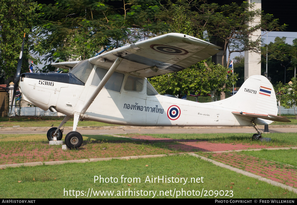 Aircraft Photo of T.2-36/16 / 5620 | Cessna O-1... Bird Dog | Thailand - Air Force | AirHistory.net #209023