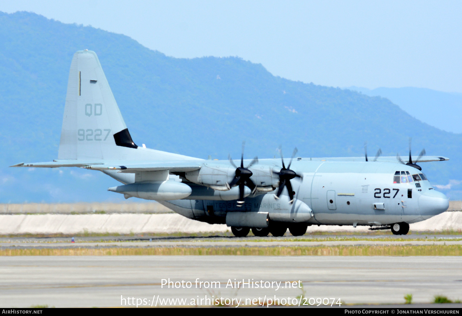 Aircraft Photo of 169227 / 9227 | Lockheed Martin KC-130J Hercules | USA - Marines | AirHistory.net #209074