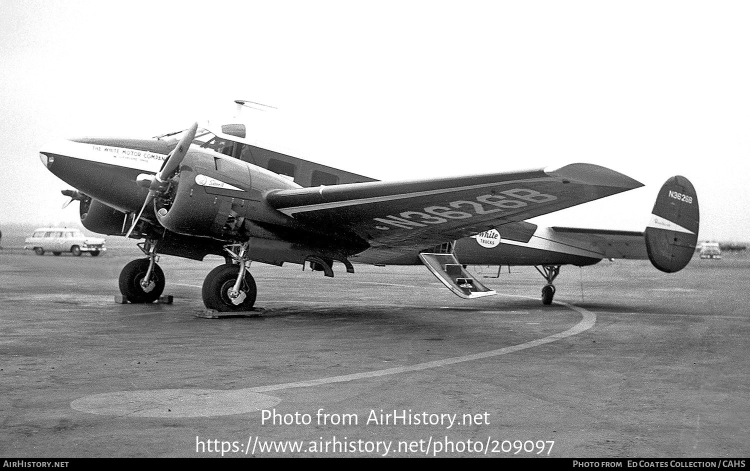 Aircraft Photo of N3626B | Beech E18S | White Motor Company | AirHistory.net #209097