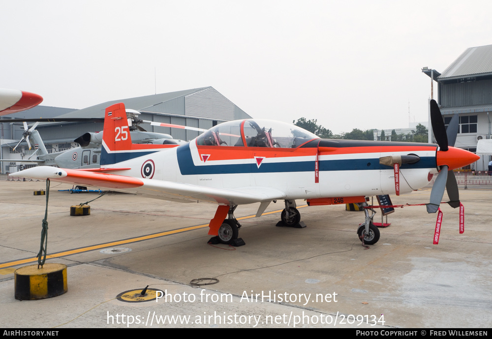 Aircraft Photo of F19-25/39 | Pilatus PC-9 | Thailand - Air Force | AirHistory.net #209134