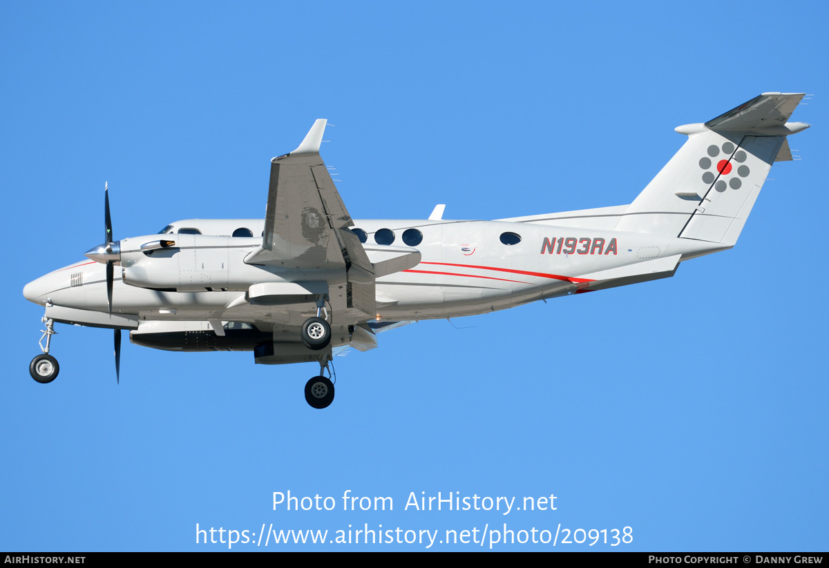 Aircraft Photo of N193RA | Beech Super King Air 350 (B300) | AirHistory.net #209138