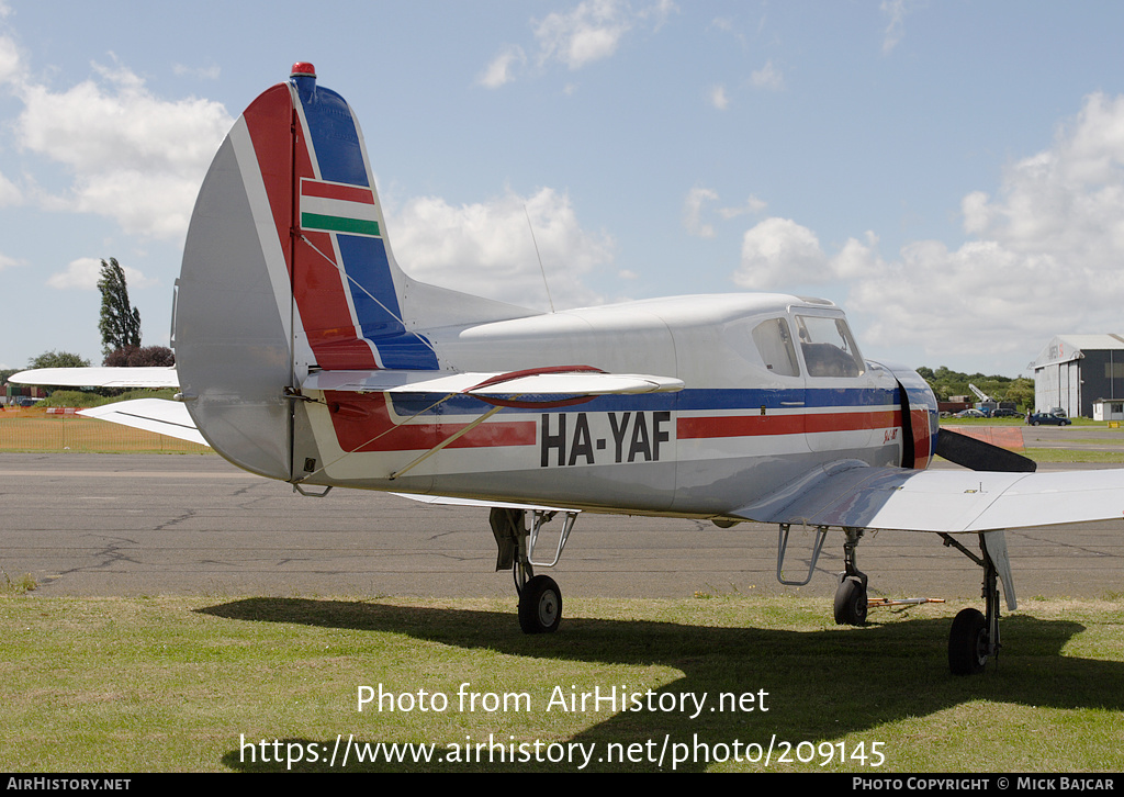 Aircraft Photo of HA-YAF | Yakovlev Yak-18T | AirHistory.net #209145