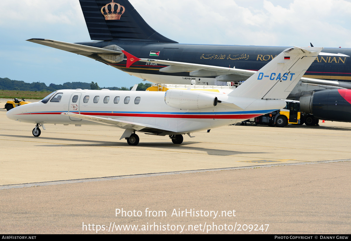 Aircraft Photo of D-CAST | Cessna 525B CitationJet CJ3 | AirHistory.net #209247