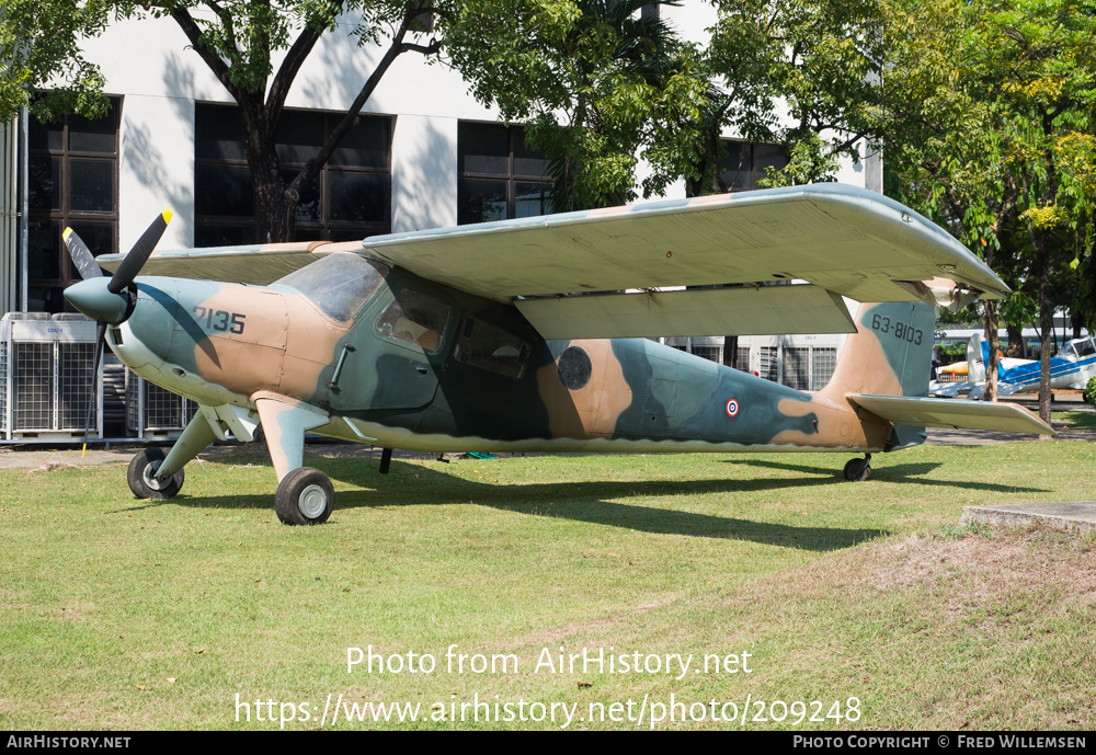 Aircraft Photo of TH1-5/06 / 63-8103 | Helio U-10B Super Courier (H-395) | Thailand - Air Force | AirHistory.net #209248