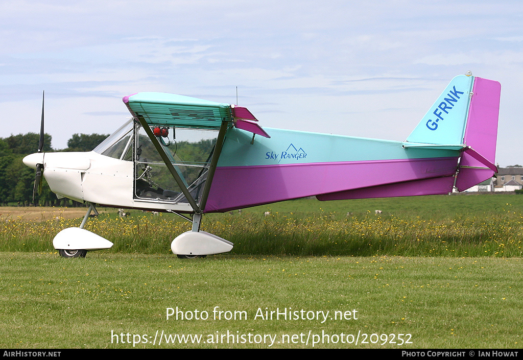 Aircraft Photo of G-FRNK | Best Off Sky Ranger 912 | AirHistory.net #209252