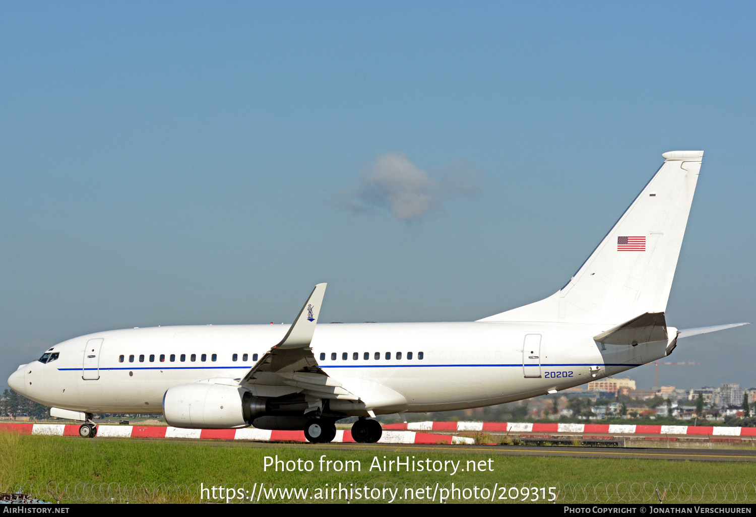 Aircraft Photo of 02-0202 / 20202 | Boeing C-40C | USA - Air Force | AirHistory.net #209315