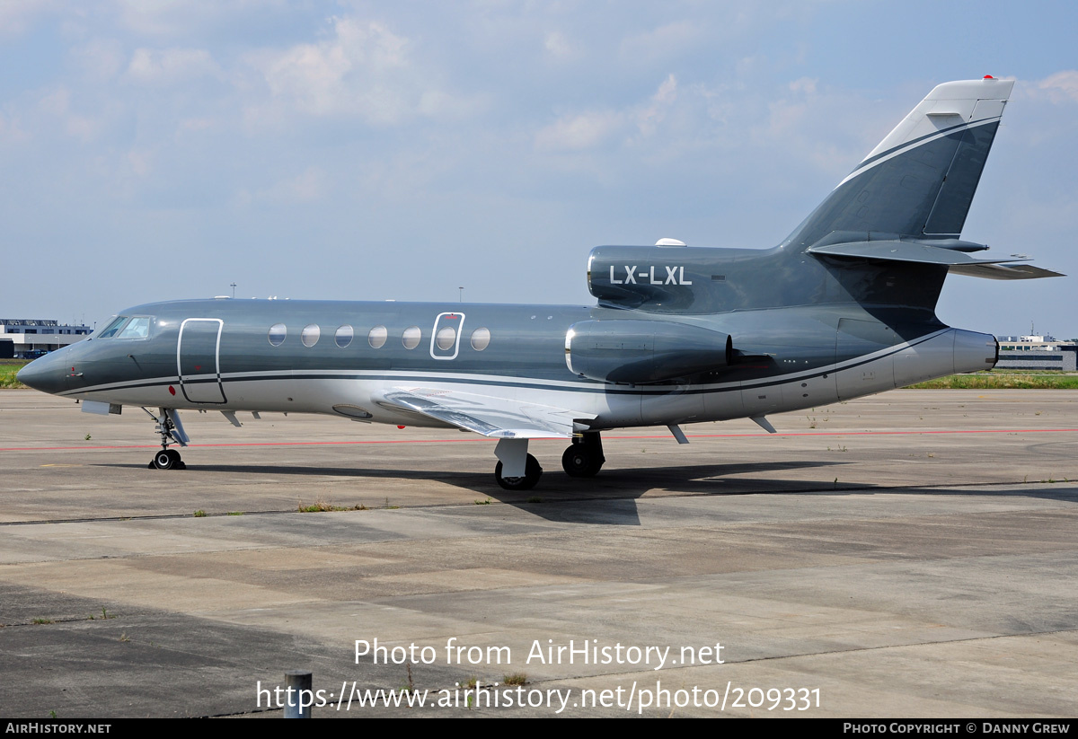 Aircraft Photo of LX-LXL | Dassault Falcon 50EX | AirHistory.net #209331