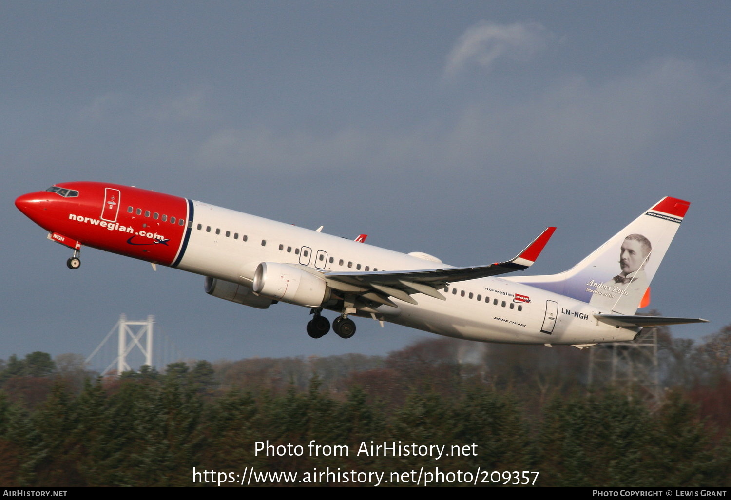 Aircraft Photo of LN-NGH | Boeing 737-8JP | Norwegian | AirHistory.net #209357