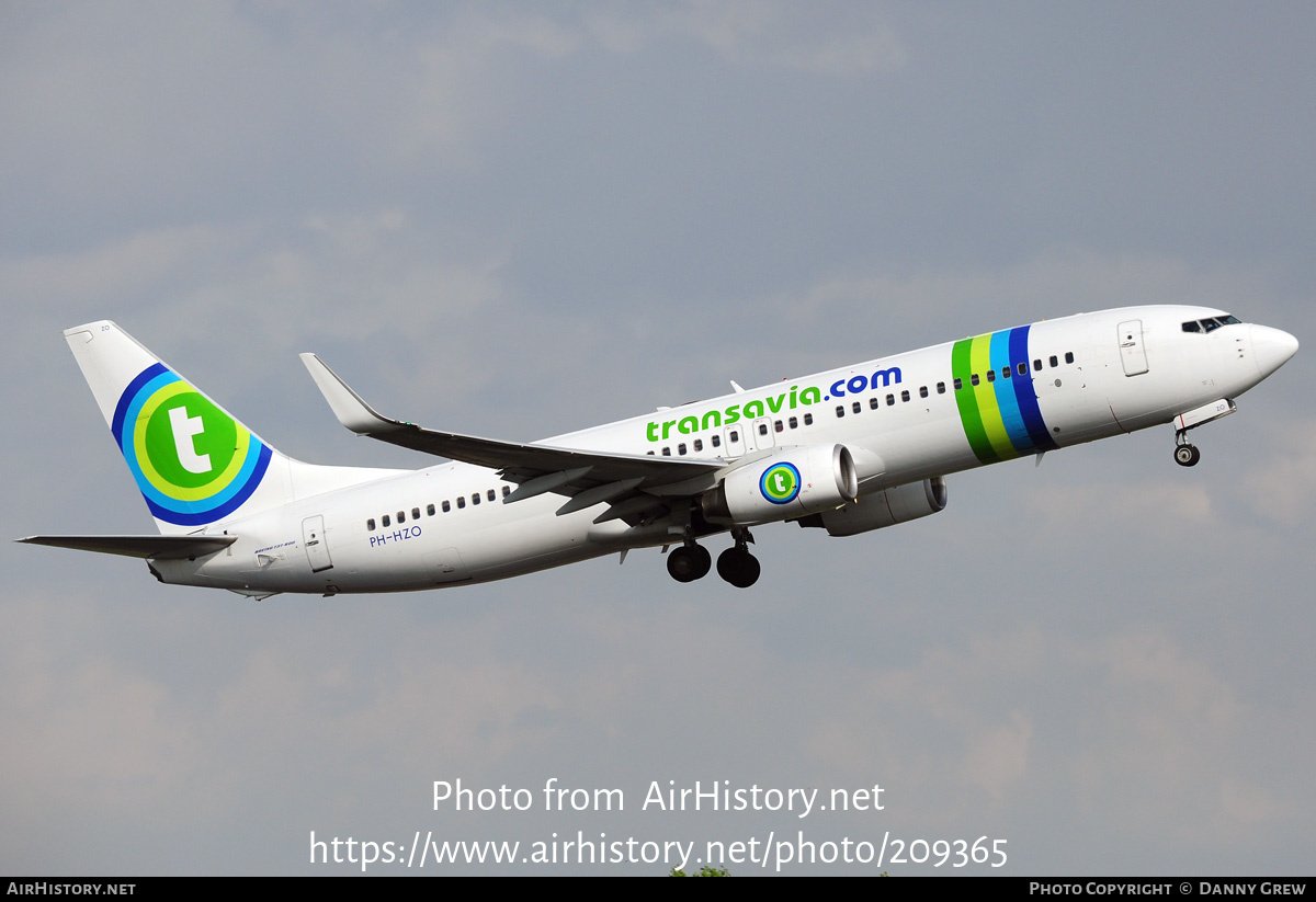 Aircraft Photo of PH-HZO | Boeing 737-8K2 | Transavia | AirHistory.net #209365