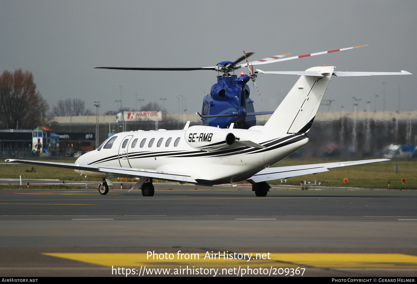 Aircraft Photo of SE-RMB | Cessna 525B CitationJet CJ3 | AirHistory.net #209367