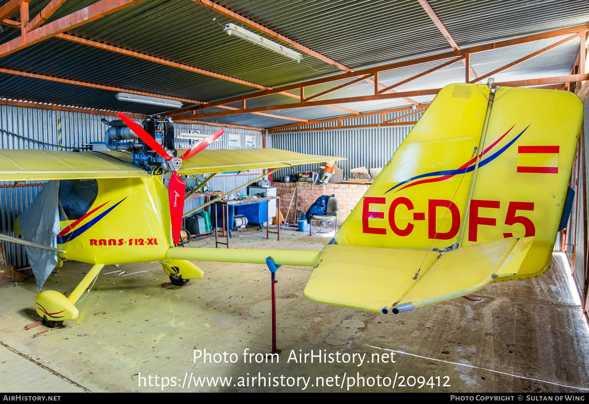 Aircraft Photo of EC-DF5 | Rans S-12XL Airaile | AirHistory.net #209412