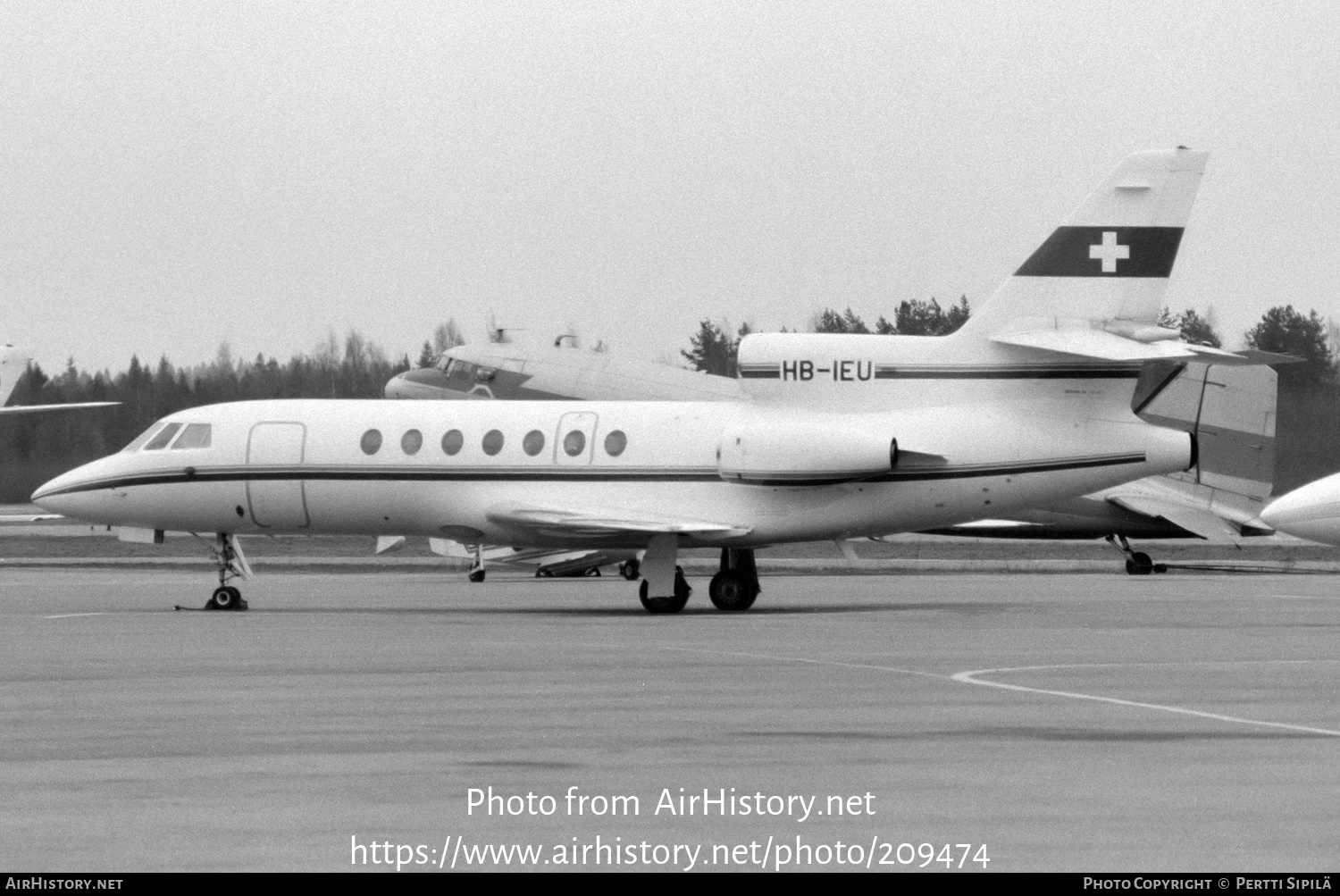 Aircraft Photo of HB-IEU | Dassault Falcon 50 | AirHistory.net #209474