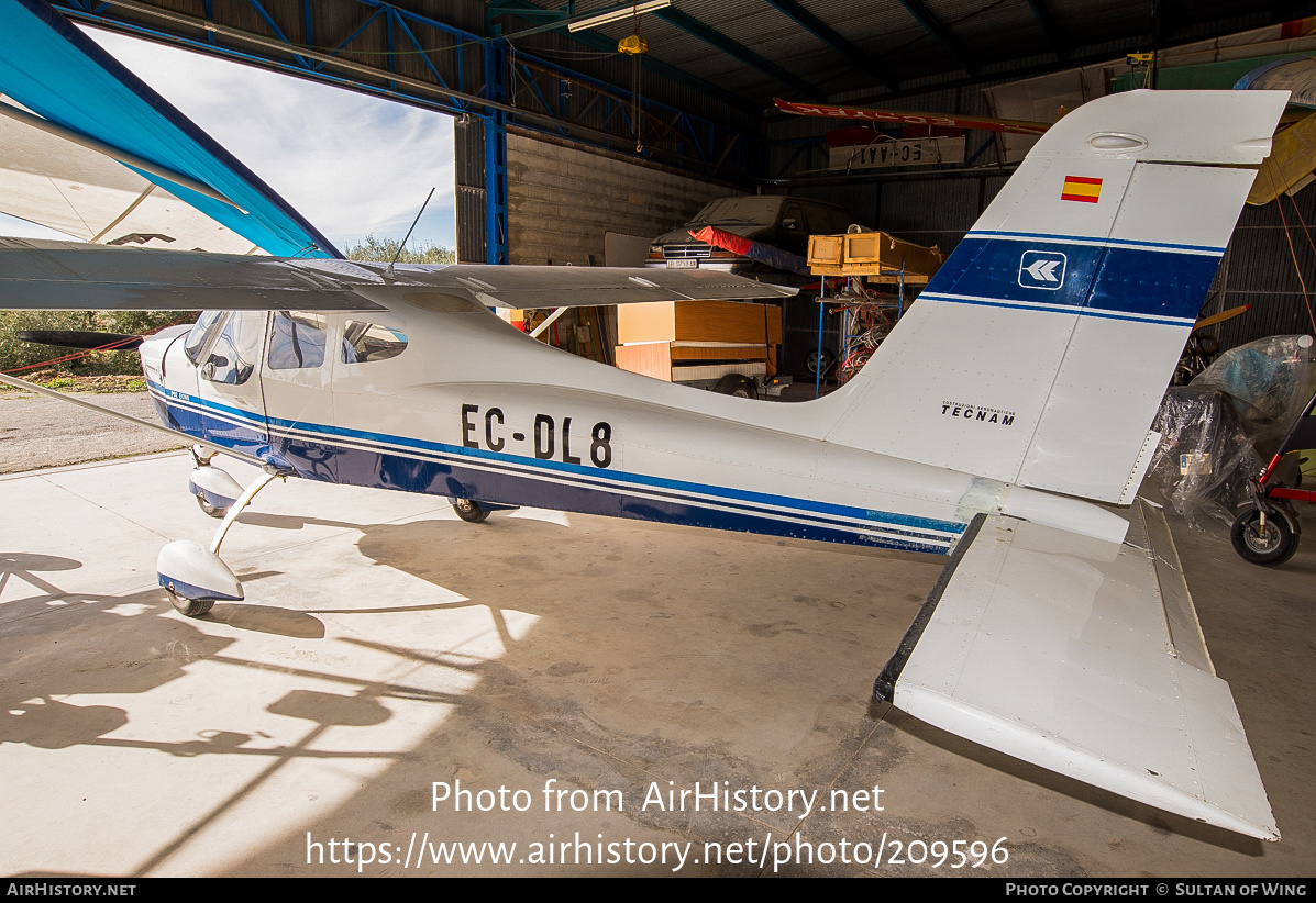 Aircraft Photo of EC-DL8 | Tecnam P-92EA Echo Super | AirHistory.net #209596