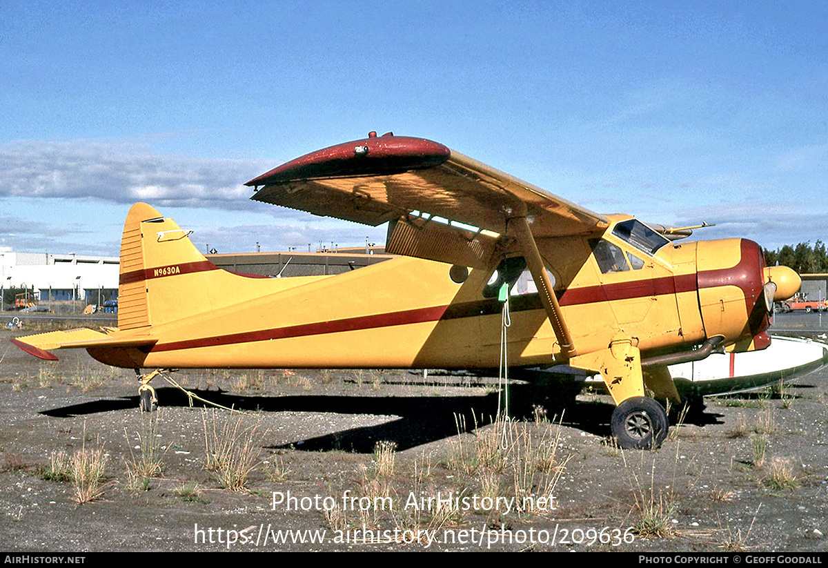 Aircraft Photo of N9630A | De Havilland Canada DHC-2 Beaver Mk1 | AirHistory.net #209636