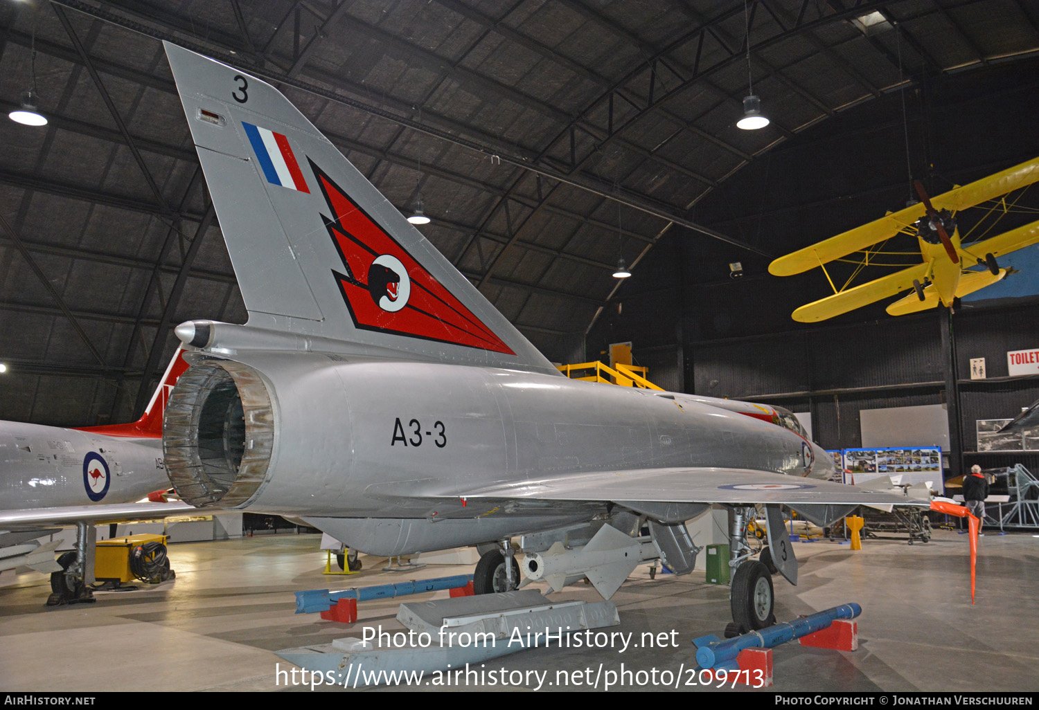 Aircraft Photo of A3-3 | Dassault Mirage IIIO(F/A) | Australia - Air Force | AirHistory.net #209713