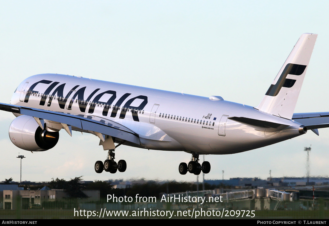 Aircraft Photo of F-WZFM | Airbus A350-941 | Finnair | AirHistory.net #209725