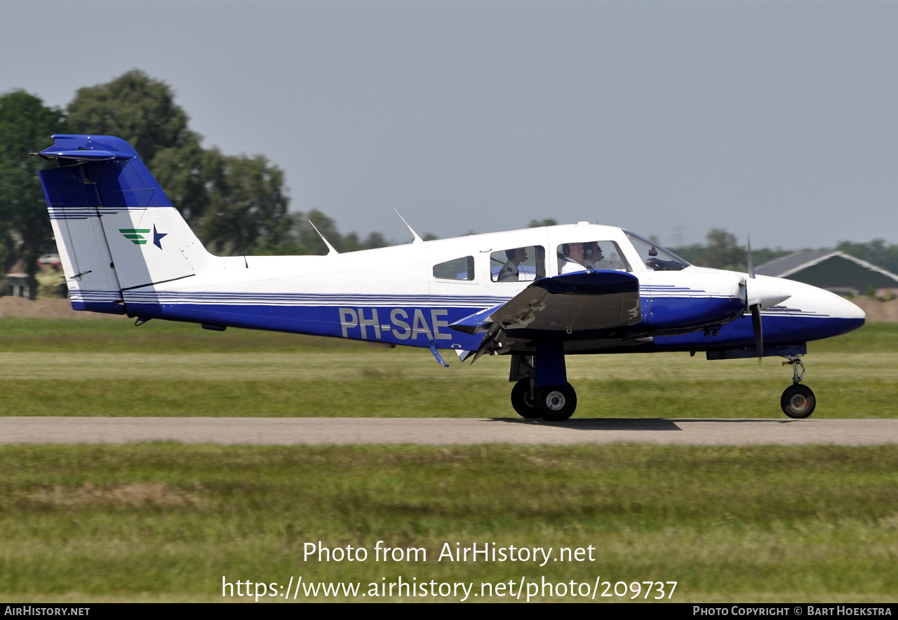 Aircraft Photo of PH-SAE | Piper PA-44-180 Seminole | Stella Aviation | AirHistory.net #209737