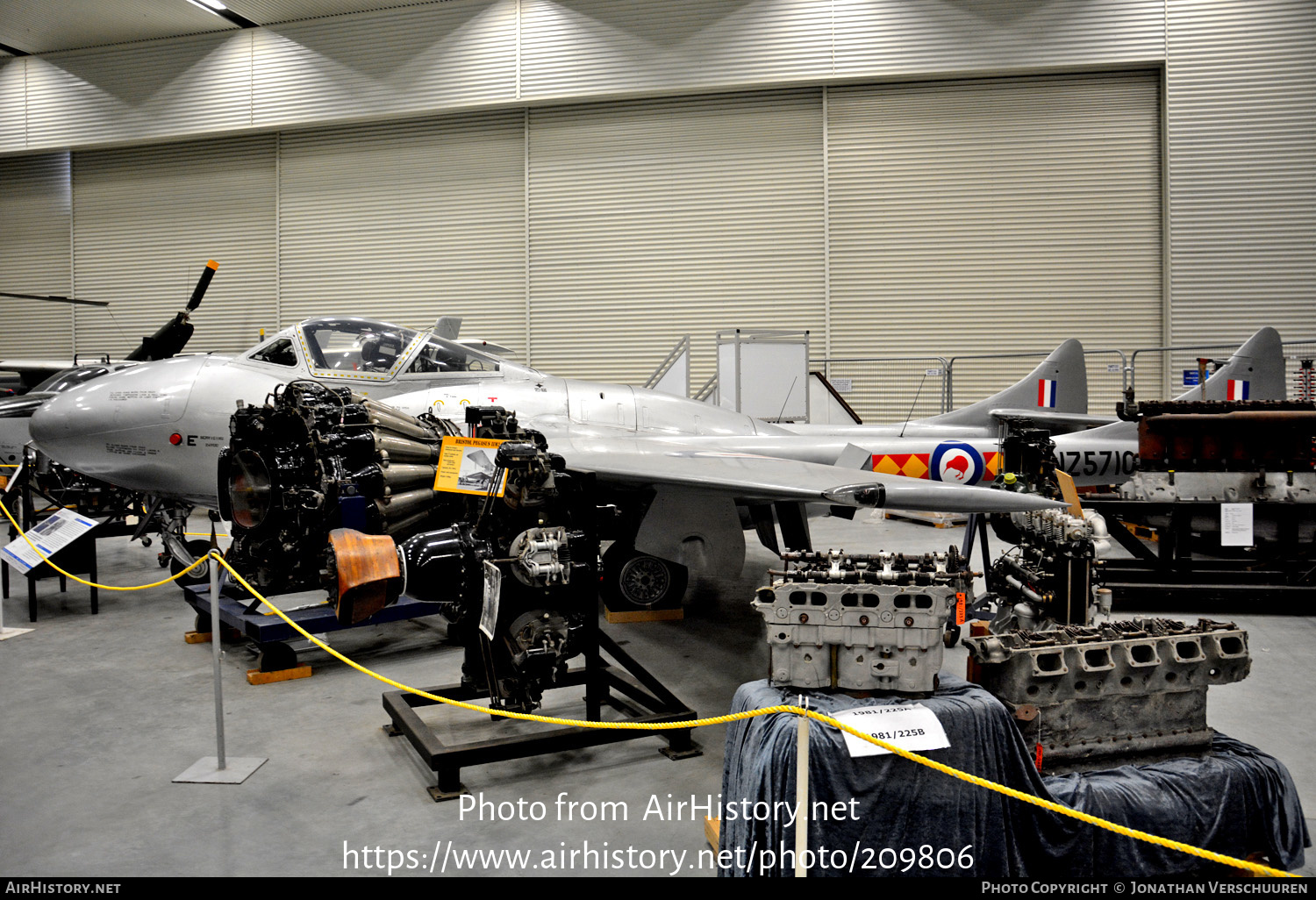 Aircraft Photo of NZ5710 | De Havilland D.H. 115 Vampire T11 | New Zealand - Air Force | AirHistory.net #209806