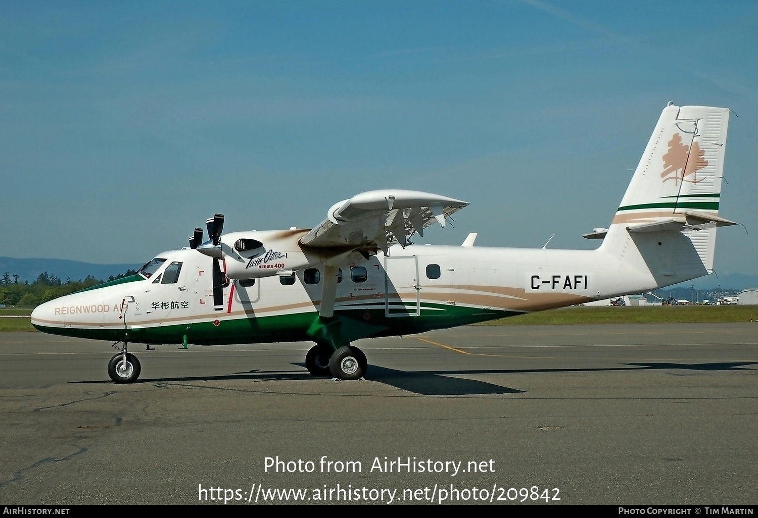 Aircraft Photo of C-FAFI | Viking DHC-6-400 Twin Otter | Reignwood Air | AirHistory.net #209842