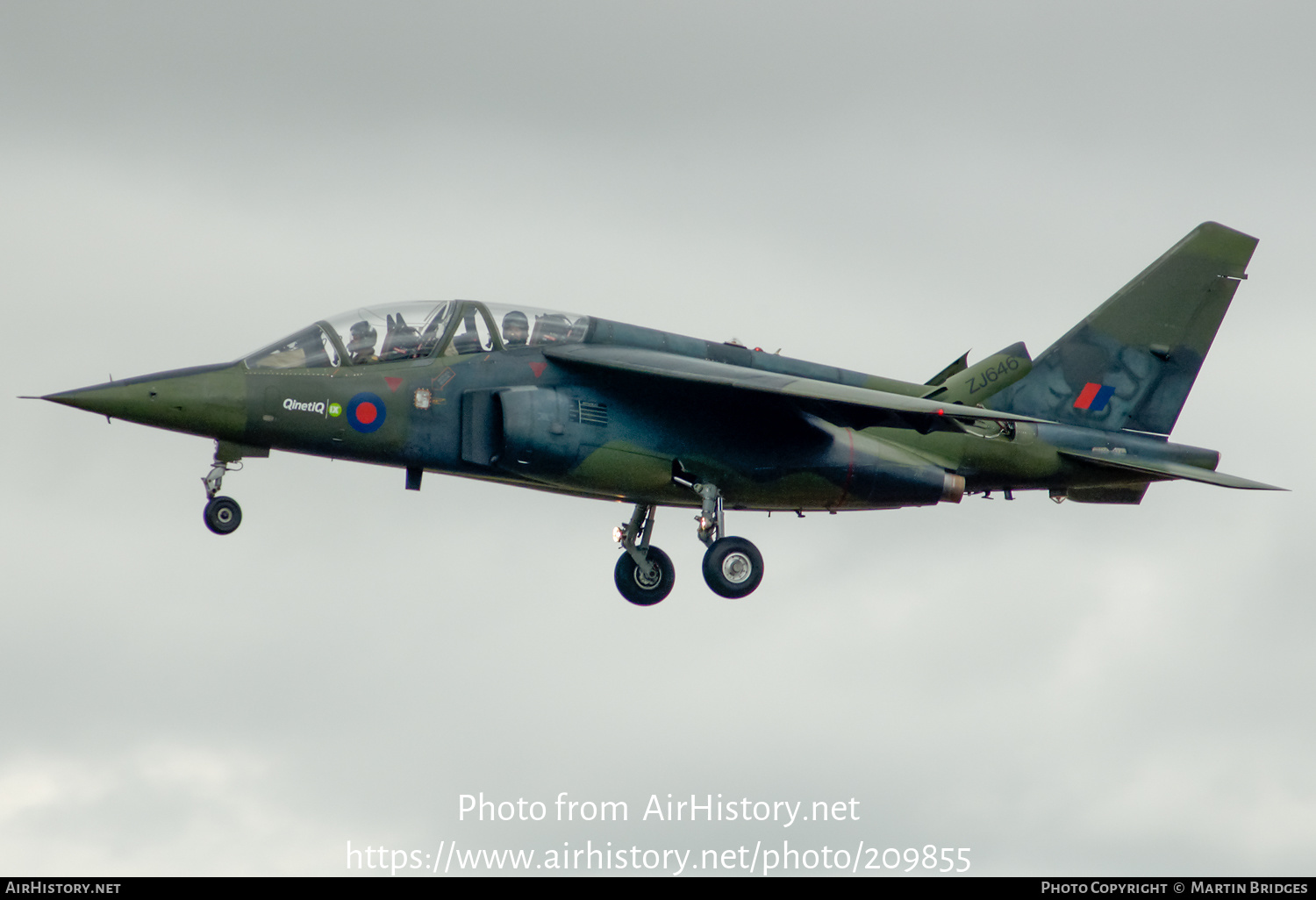 Aircraft Photo of ZJ646 | Dassault-Dornier Alpha Jet A | UK - Air Force | AirHistory.net #209855