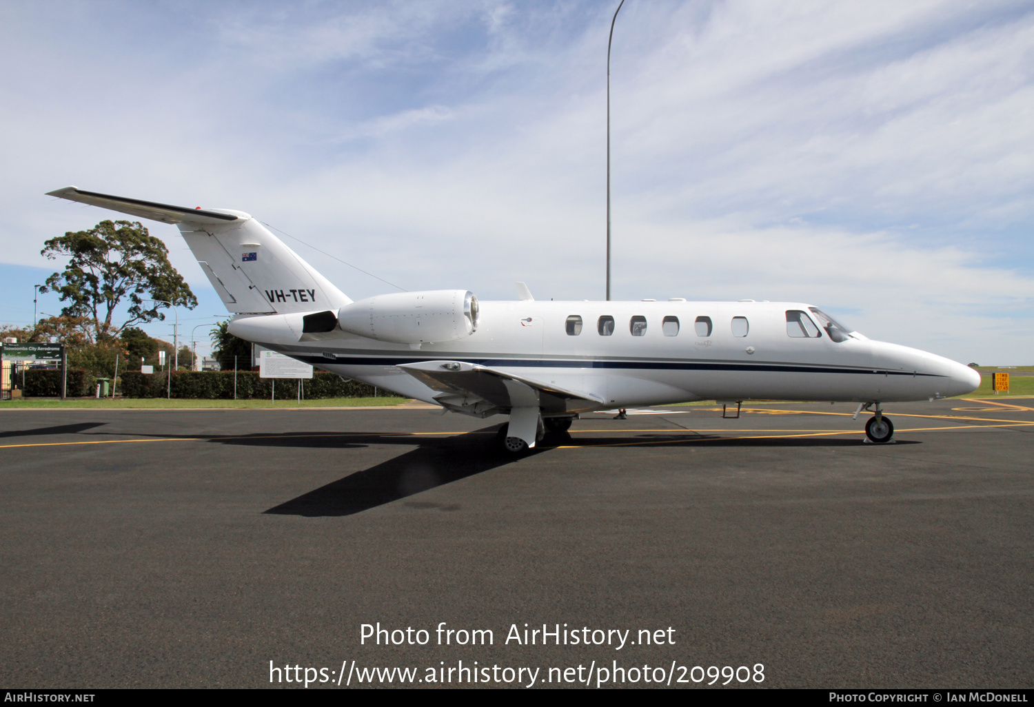 Aircraft Photo of VH-TEY | Cessna 525A CitationJet CJ2 | AirHistory.net #209908