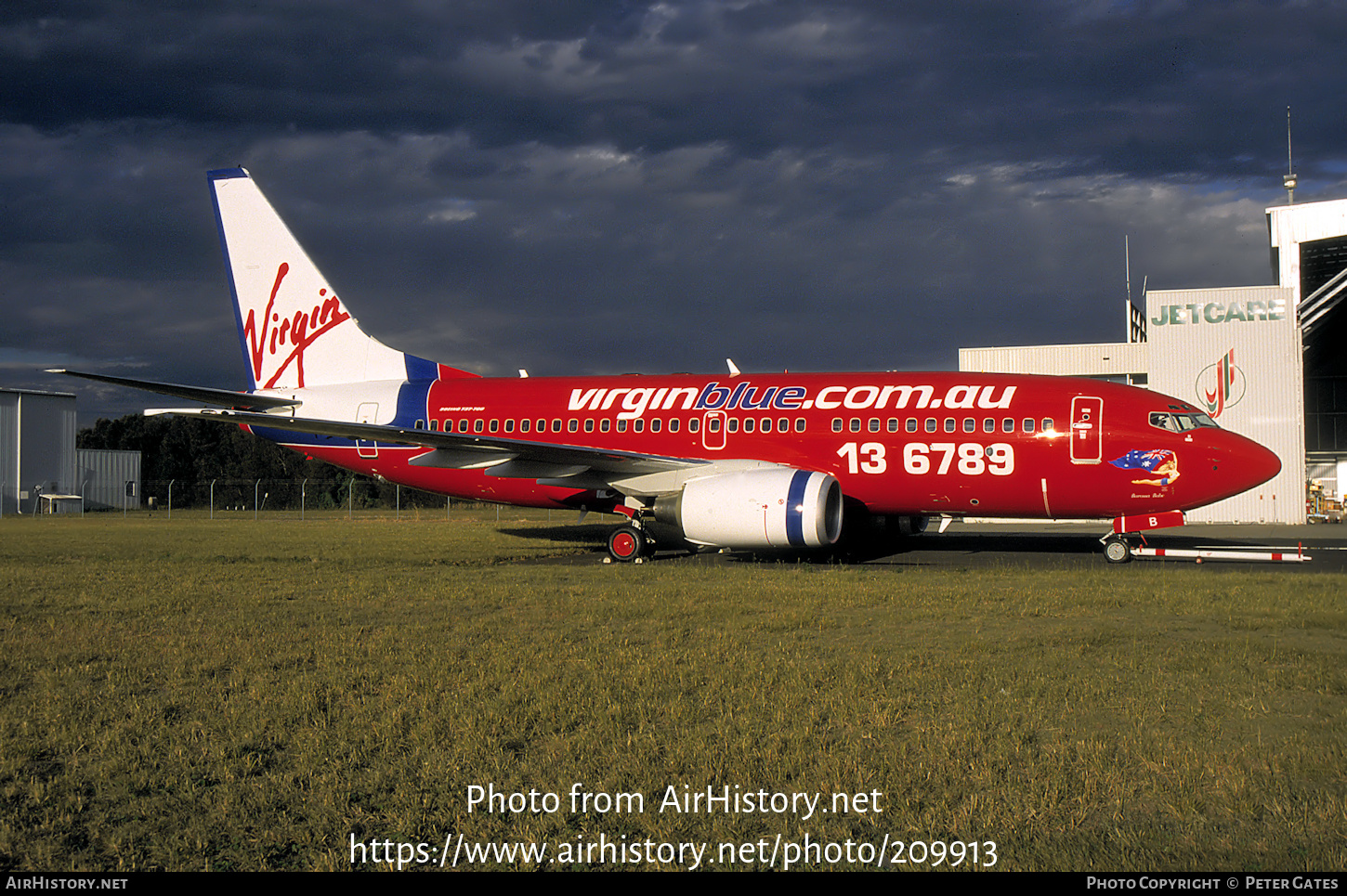 Aircraft Photo of VH-VBB | Boeing 737-7Q8 | Virgin Blue Airlines | AirHistory.net #209913