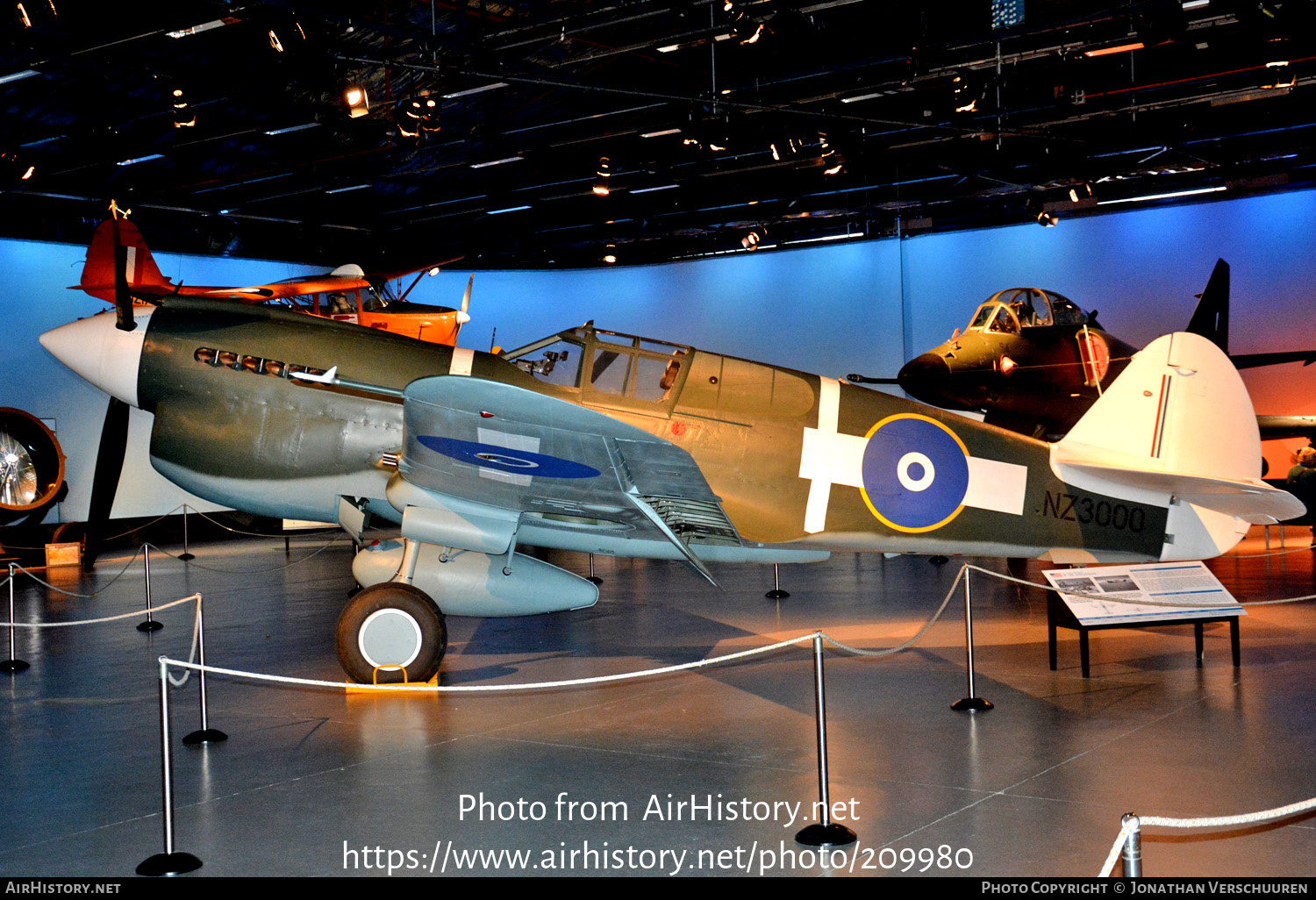 Aircraft Photo of NZ3000 | Curtiss P-40F Warhawk | New Zealand - Air Force | AirHistory.net #209980