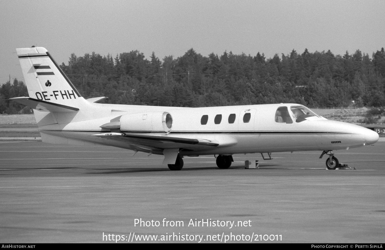 Aircraft Photo of OE-FHH | Cessna 501 Citation I/SP | Hödlmayr International | AirHistory.net #210011