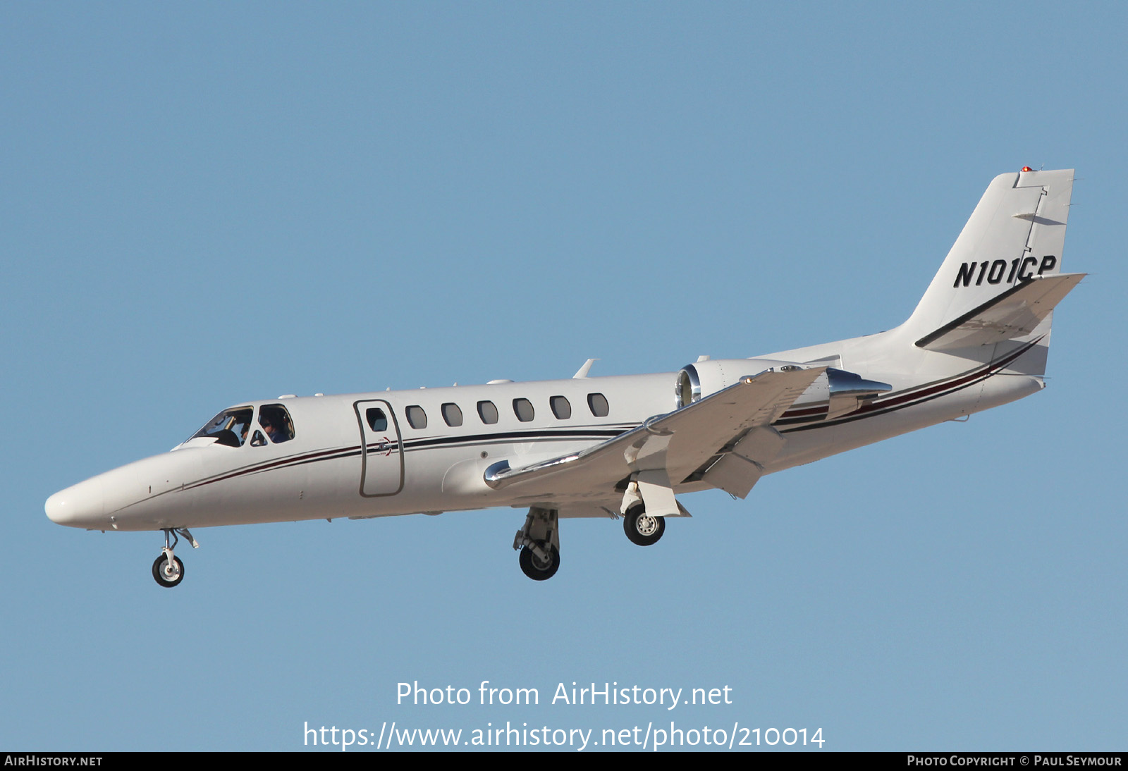 Aircraft Photo of N101CP | Cessna 560 Citation Encore+ | AirHistory.net #210014