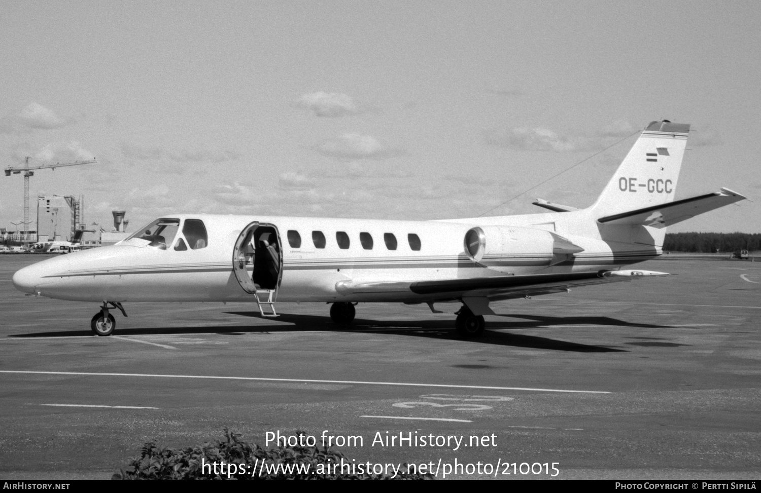 Aircraft Photo of OE-GCC | Cessna 560 Citation V | AirHistory.net #210015