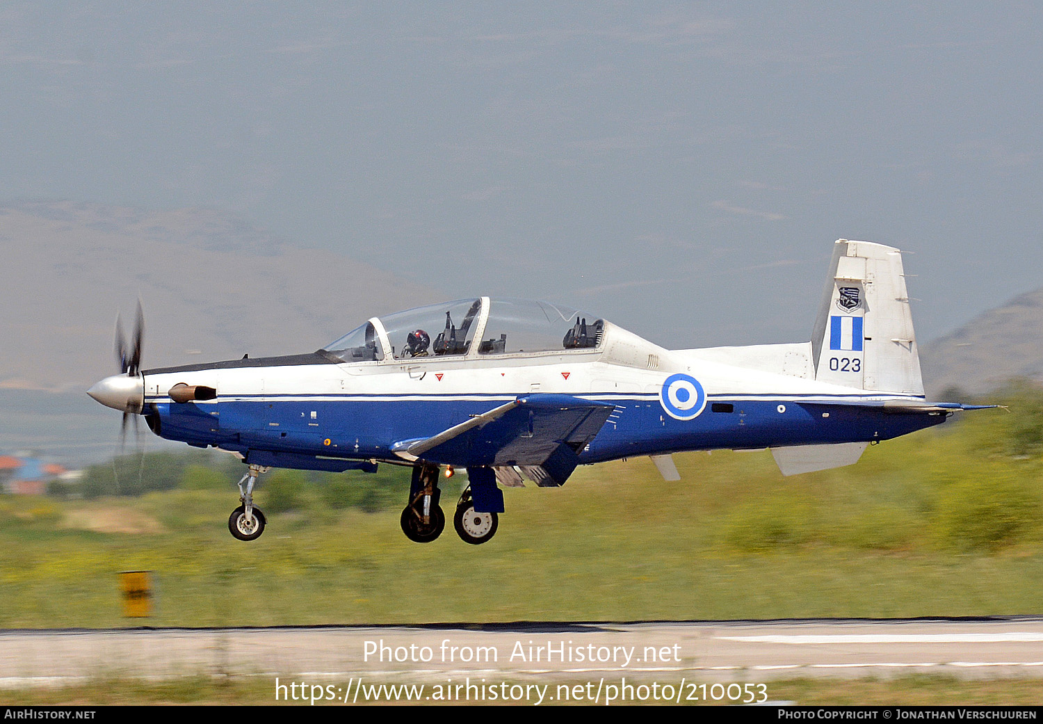 Aircraft Photo of 023 | Raytheon T-6A Texan II | Greece - Air Force | AirHistory.net #210053