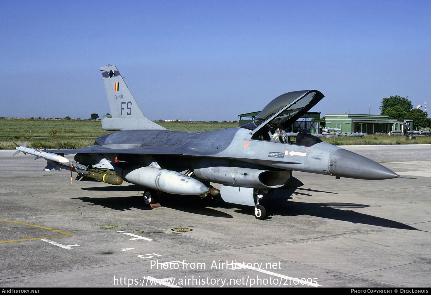 Aircraft Photo of FA108 | General Dynamics F-16AM Fighting Falcon | Belgium - Air Force | AirHistory.net #210095