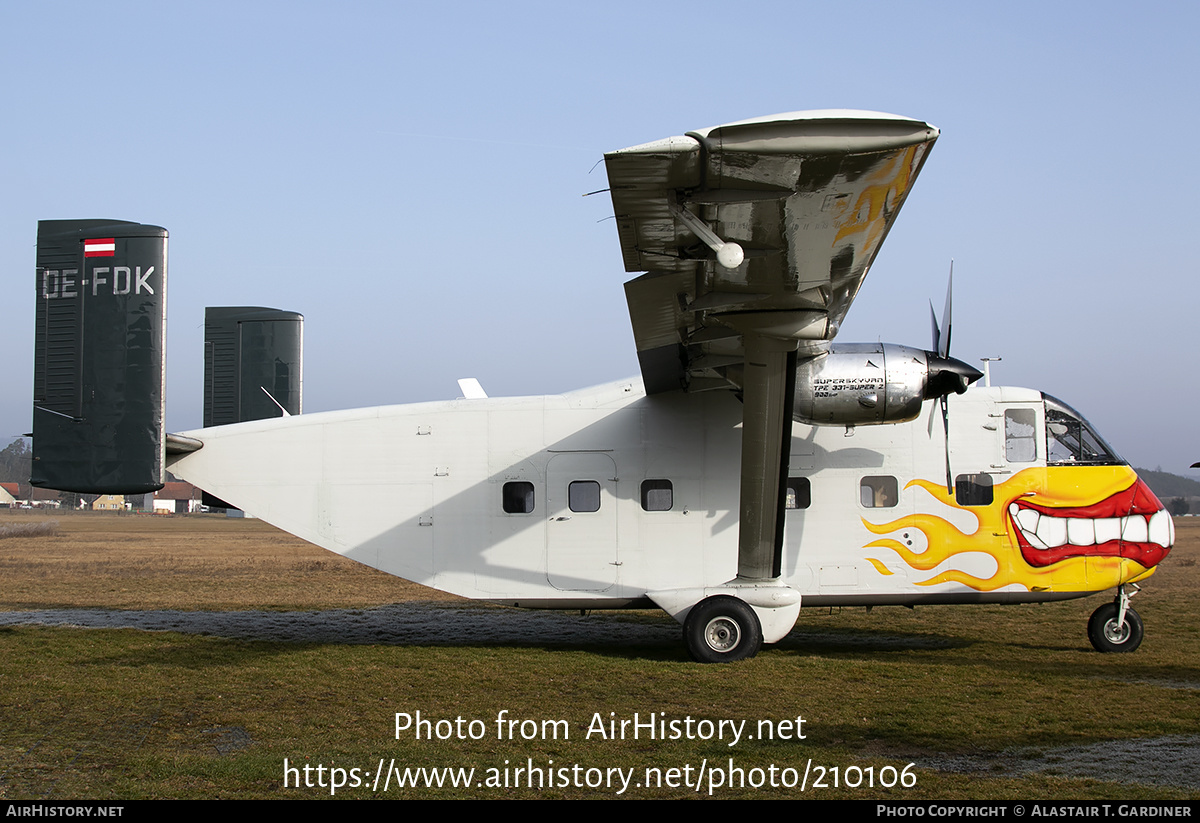 Aircraft Photo of OE-FDK | Short SC.7 Skyliner 3A-100 | Pink Aviation Services | AirHistory.net #210106