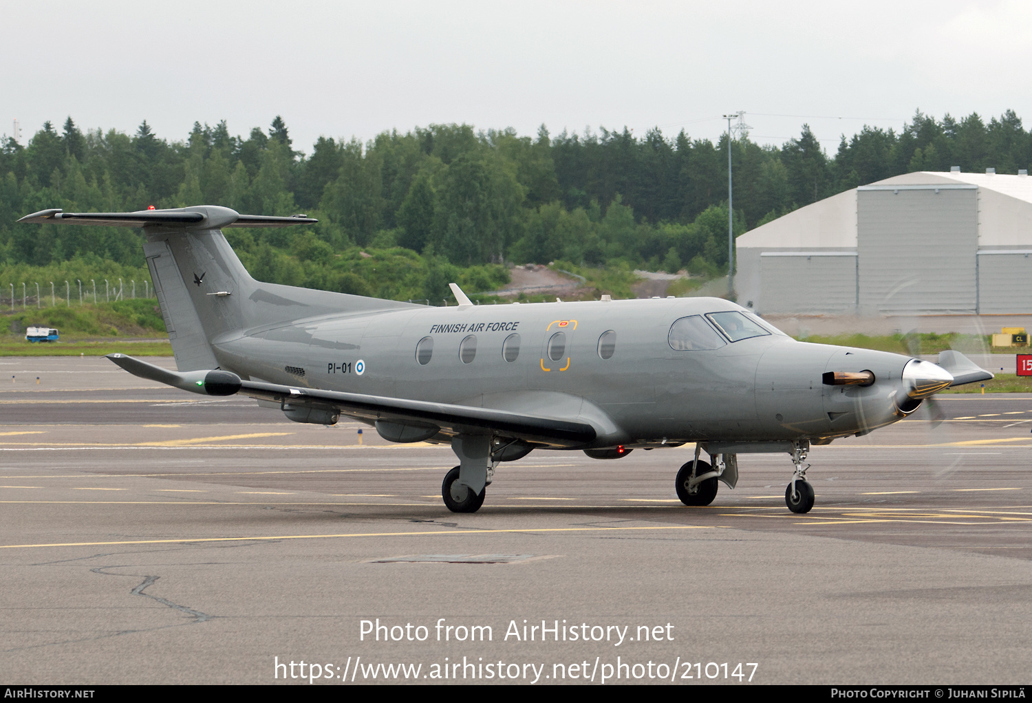 Aircraft Photo of PI-01 | Pilatus PC-12NG (PC-12/47E) | Finland - Air Force | AirHistory.net #210147