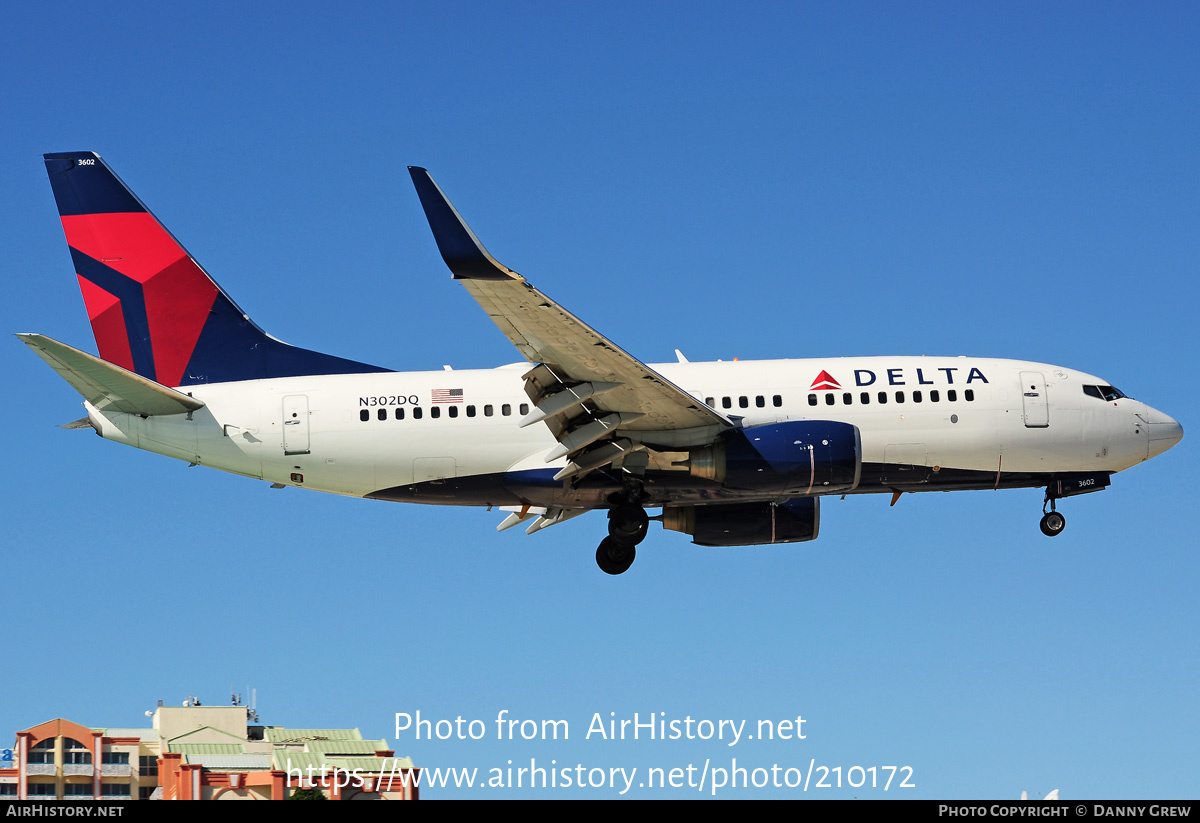 Aircraft Photo of N302DQ | Boeing 737-732 | Delta Air Lines | AirHistory.net #210172