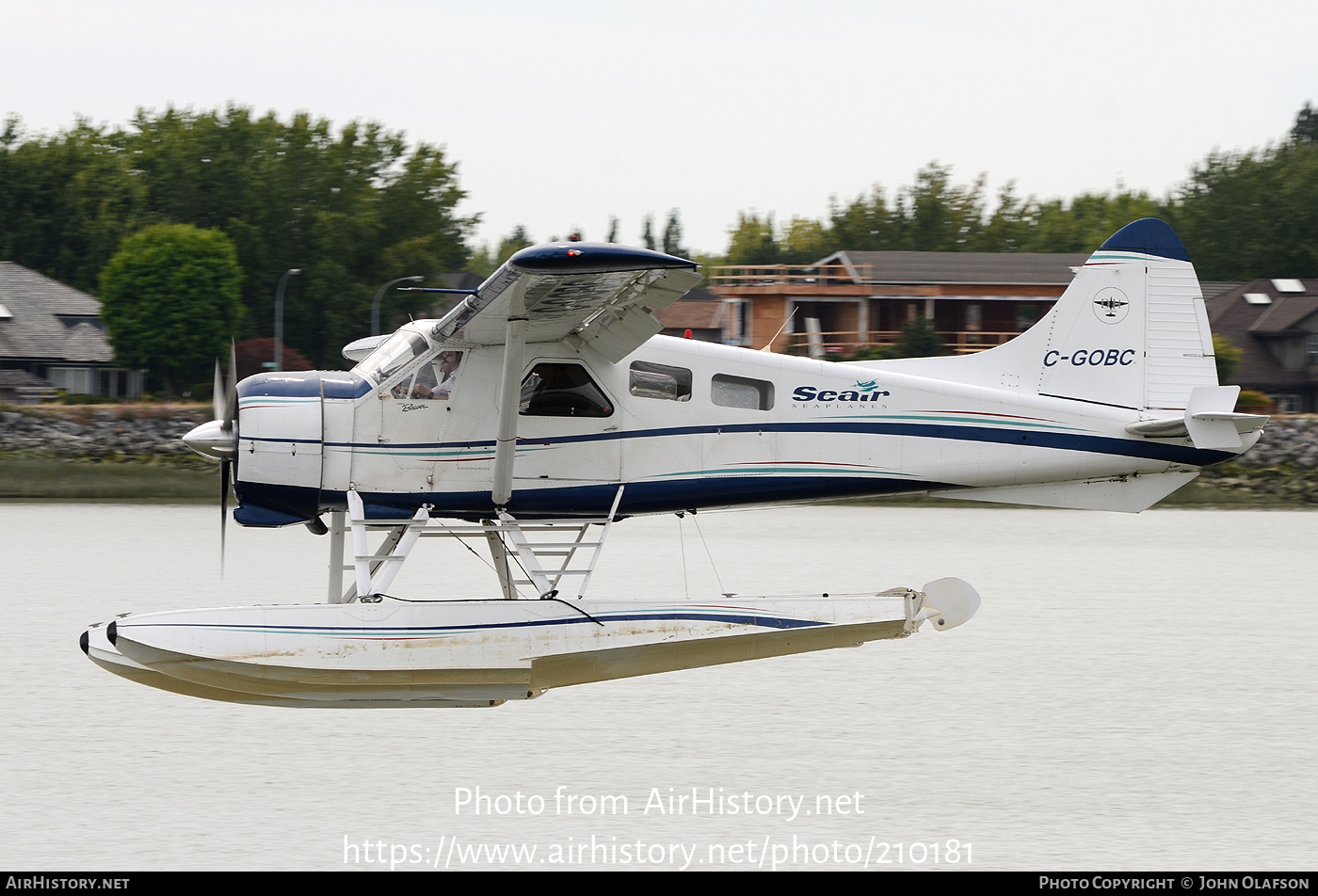 Aircraft Photo of C-GOBC | De Havilland Canada DHC-2 Beaver Mk1 | Seair Seaplanes | AirHistory.net #210181