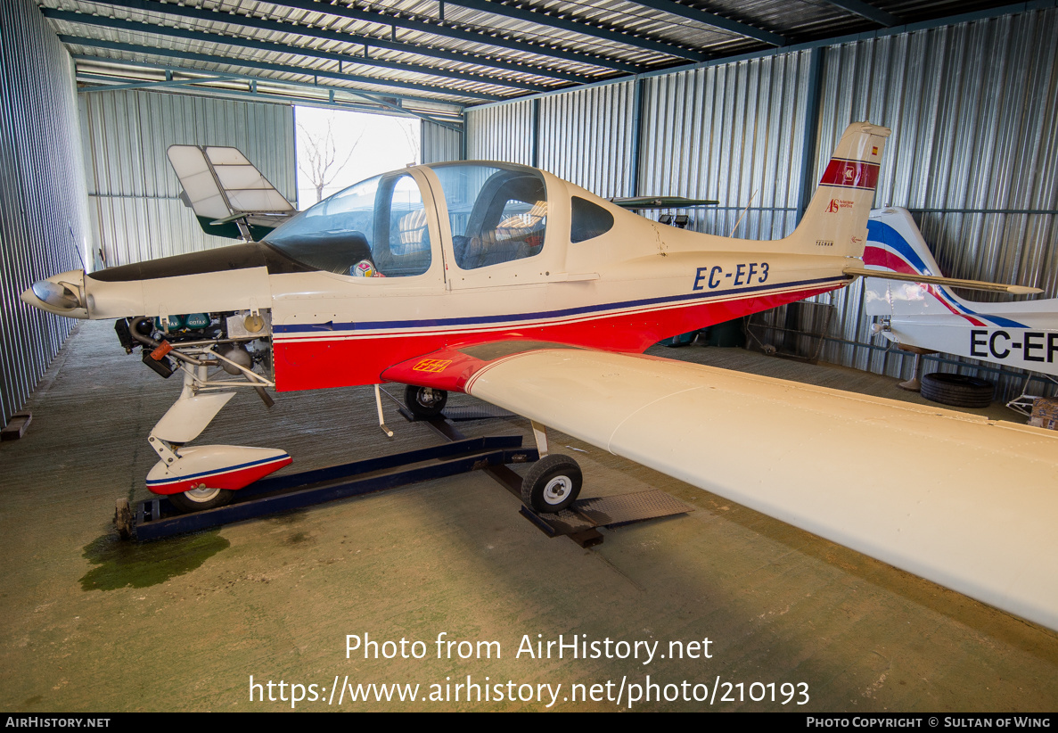 Aircraft Photo of EC-EF3 | Tecnam P-96 Golf | AirHistory.net #210193