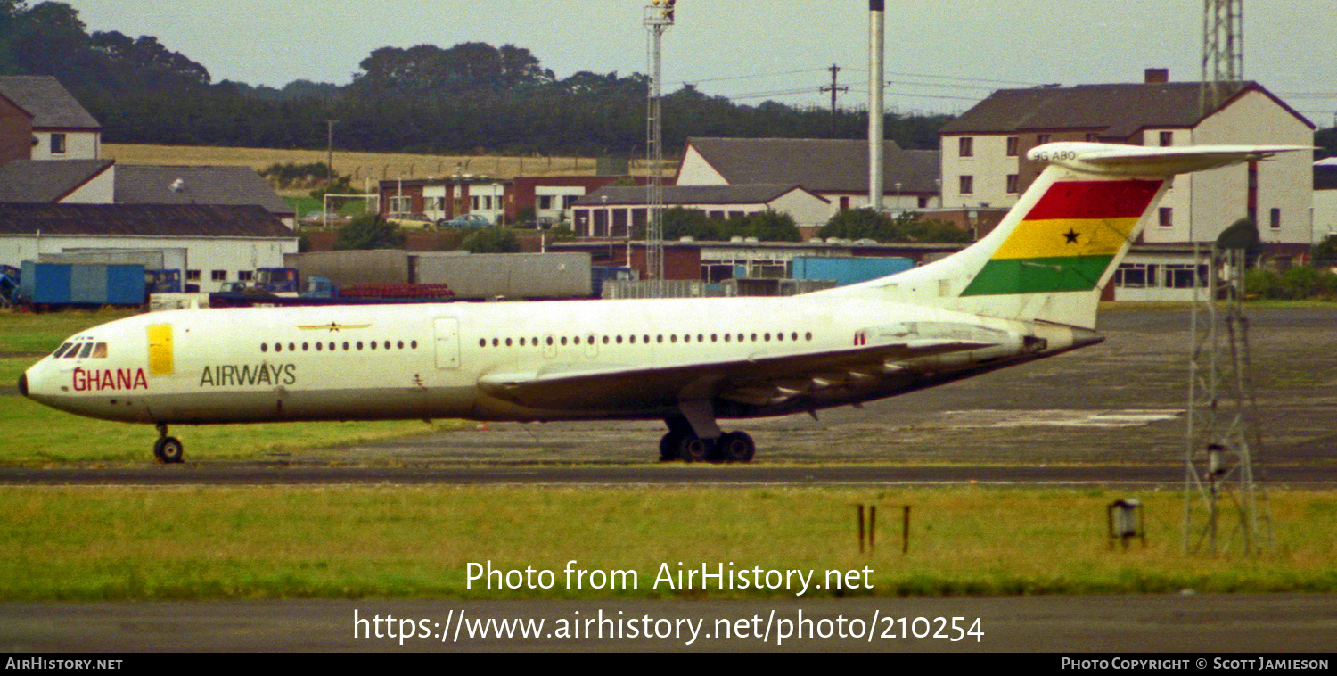 Aircraft Photo of 9G-ABO | Vickers VC10 Srs1102 | Ghana Airways | AirHistory.net #210254