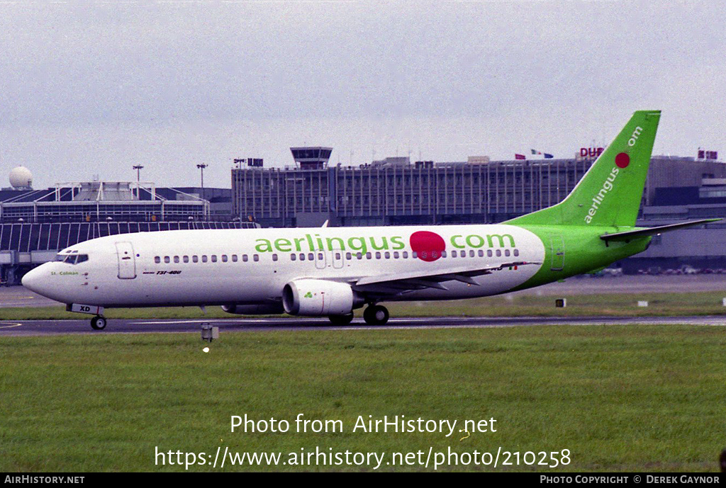 Aircraft Photo of EI-BXD | Boeing 737-448 | Aer Lingus | AirHistory.net #210258