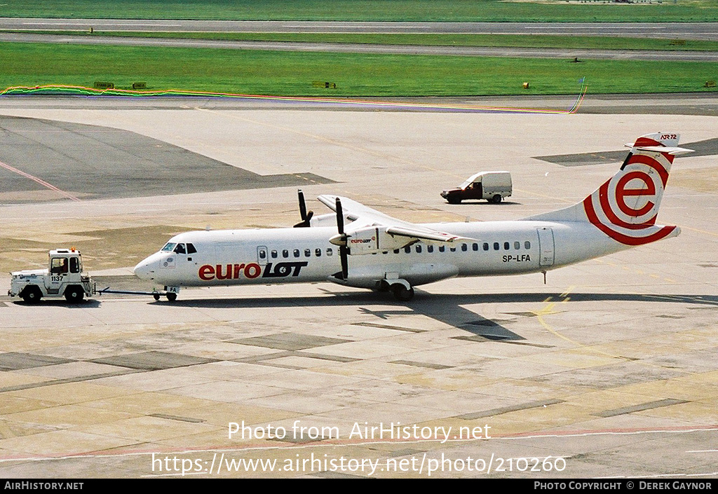 Aircraft Photo of SP-LFA | ATR ATR-72-202 | EuroLOT | AirHistory.net #210260