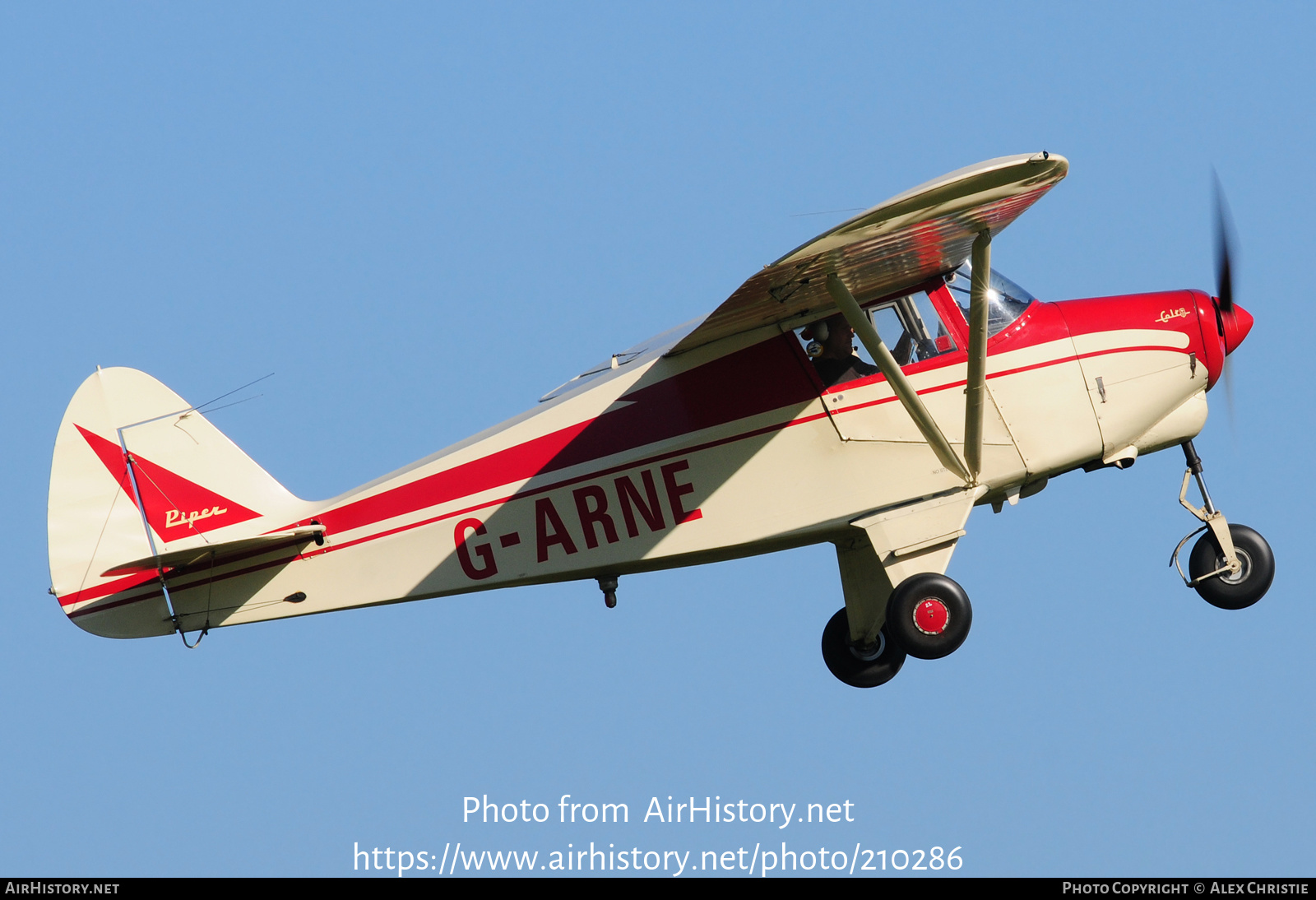 Aircraft Photo of G-ARNE | Piper PA-22-108 Colt | AirHistory.net #210286